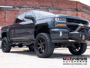 Chevrolet Silverado 1500 2WD Suspension Lift Kit w/ Vertex Reservoir Shocks - 7" Lift - Cast Steel Lower Control Arms